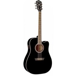 Washburn WA90 CE BK - gitara elektroakustyczna
