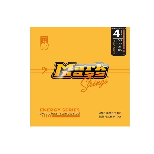 Markbass Energy 45-105 Stainless Steel - struny do gitary basowej