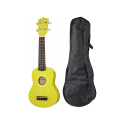 Harley Benton UK-12 Yellow - ukulele sopranowe + POKROWIEC