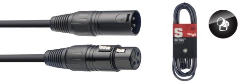 Stagg SDX3-3 - kabel DMX 3 m