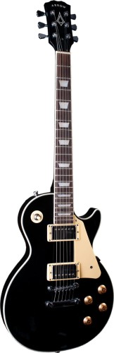 Arrow Riffster LP 22 Abyss Black Rosewood/White LTD - gitara elektryczna