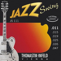 Thomastik JS111 Jazz - struny do gitary elektrycznej - Flatwound