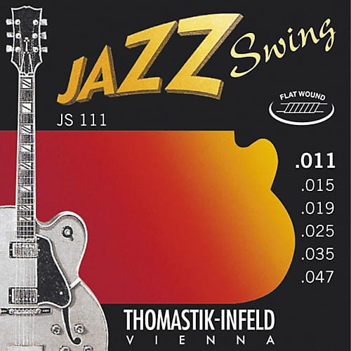 Thomastik JS111 Jazz - struny do gitary elektrycznej - Flatwound