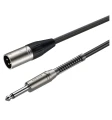 Roxtone SMXJ250L1 - kabel Jack - XLR męski 1m