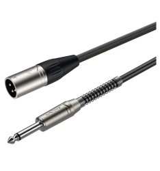 Roxtone SMXJ250L1 - kabel Jack - XLR męski 1m