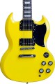 Arrow Twincut SG22 Banana Custard Rosewood/Black - gitara elektryczna