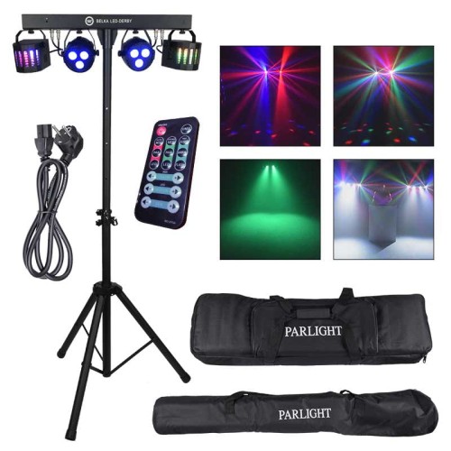 LIGHT4ME Belka LED DERBY PAR + statyw + pokrowiec - ZESTAW OŚWIETLENIA