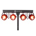 LIGHT4ME Belka LED COB PAR 4x30W  + statyw + pokrowiec - ZESTAW OŚWIETLENIA