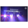 LIGHT4ME BELKA LED PAR FLOWER BALL LASER UV STROBE - ZESTAW OŚWIETLENIA