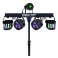 LIGHT4ME BELKA LED PAR DERBY LASER multiefekt świetlny - ZESTAW OŚWIETLENIA