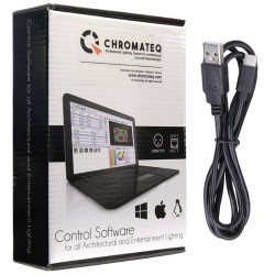 CHROMATEQ CLUB 1024 sterownik DMX + oprogramowanie