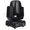 LIGHT4ME FOCUS 100 BEAM głowica ruchoma LED