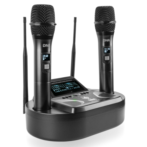DNA UMA VOCAL SET - podwójny mikrofon bezprzewodowy