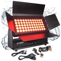 EVOLIGHTS 60x10W RGBW LED WALL WASHER naświetlacz