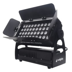 EVOLIGHTS 40X10W RGBW WALL WASHER oświetlacz zewnętrzny