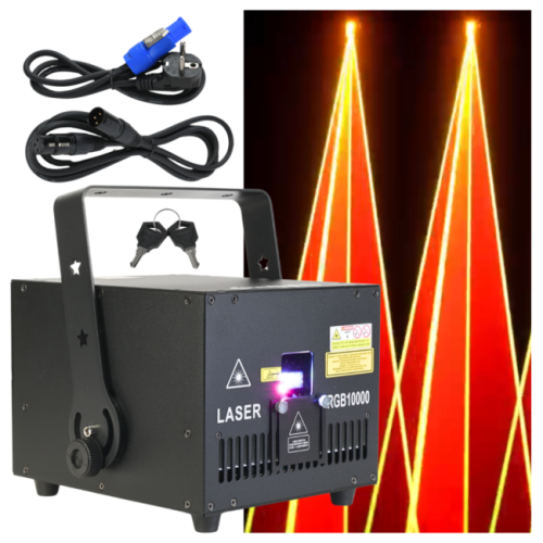 EVOLIGHTS LASER 10W RGB V2 sceniczne profesjonalny laser