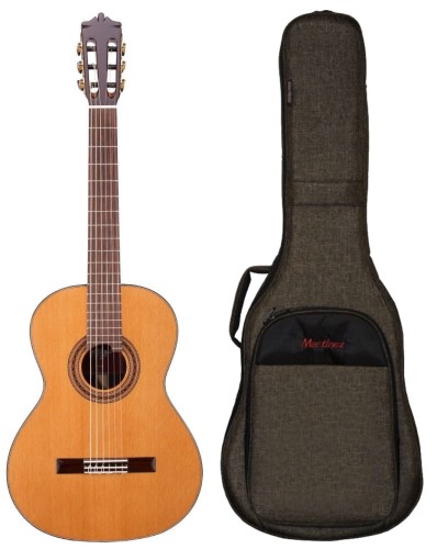 Martinez MC-58C (cedr) - gitara klasyczna 4/4 + POKROWIEC