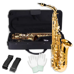 SUPRIMO ALTO SAXO saksofon altowy Eb mosiężny + AKCESORIA