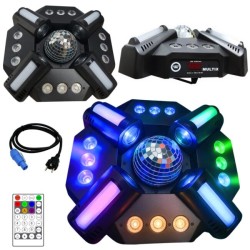 LIGHT4ME MULTIX multiefekt świetlny 3w1 LED sceniczny