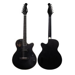 Kazuki SA-40 BK - gitara elektroakustyczna / elektryczna + POKROWIEC