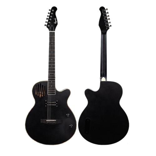 Kazuki SA-40 BK - gitara elektroakustyczna / elektryczna + POKROWIEC