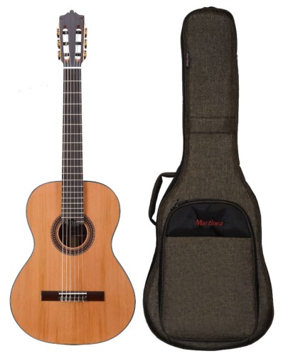 Martinez MC-48C SEN (cedr) - gitara klasyczna 7/8 + Pokrowiec