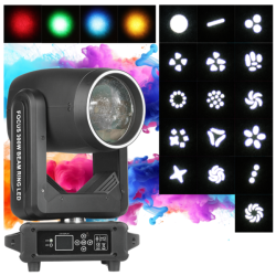 LIGHT4ME FOCUS 300W BEAM RING LED głowica ruchoma