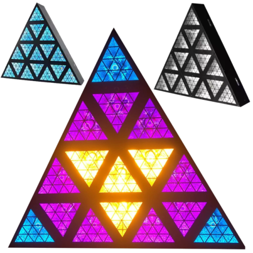 LIGHT4ME TRIANGIS efekt świetlny LED 64x2W RGBA