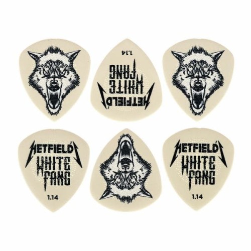 Dunlop PH122P1.44 Hetfield White Fang - zestaw kostek