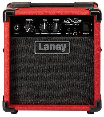 Laney LX-10B RED - wzmacniacz do gitary basowej