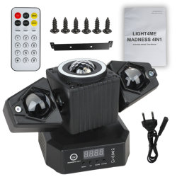 Light4Me Madness 4in1 - multiefekt świetlny