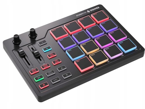 Donner DPD-16 - kontroler MIDI - 16 padów