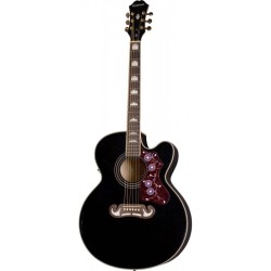 Epiphone J-200EC Studio Solid Top BK - gitara elektroakustyczna