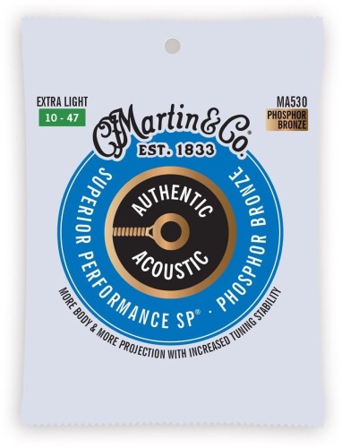 Martin MA530 Phosphore Bronze (10-47) - struny do gitary akustycznej