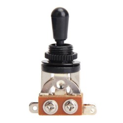 Kera Audio 3P/LP/WH Czarny - przełącznik 3 poz.