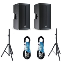 FBT X-Lite 115A - kolumny aktywne + AKCESORIA