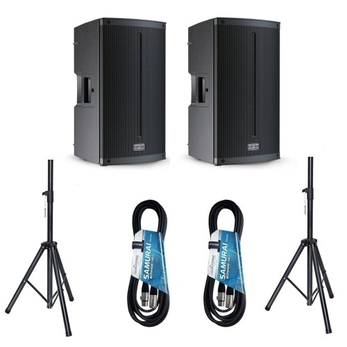 FBT X-Lite 115A - kolumny aktywne + AKCESORIA