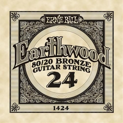 Ernie Ball EB1424 - pojedyncza struna do gitary akustycznej