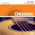 Daddario EJ15 (10-47) - struny do gitary akustycznej Phosphor Bronze
