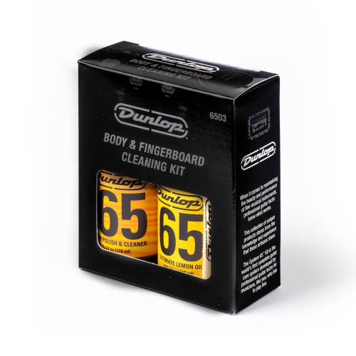 Dunlop 6503EMUL - zestaw kosmetyków do gitary Lemon + Body Cleaning