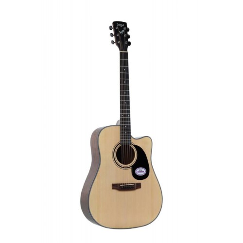 Saga SF600C NA - gitara akustyczna