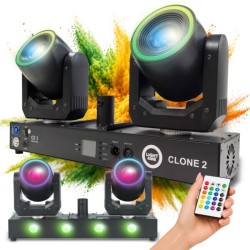 LIGHT4ME CLONE 2 Multiefekt Oświetleniowy 3w1