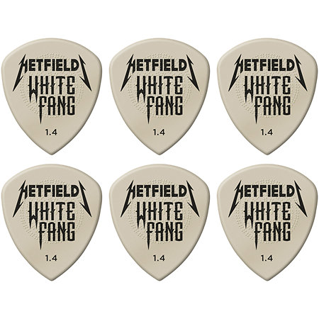 Dunlop PH122P1.40 Hetfield White Fang - zestaw kostek