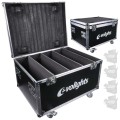 EVOLIGHTS 60x10W RGBW LED WALL WASHER CASE 4IN1