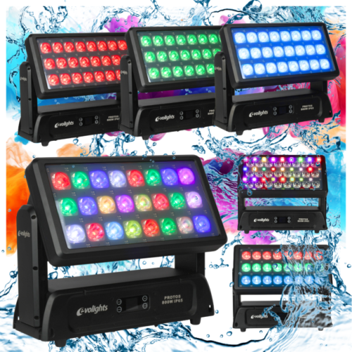 EVOLIGHTS PROTOS 800W IP65 wall washer oświetlenie