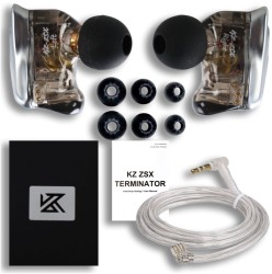 KZ ZSX Terminator - słuchawki douszne monitory