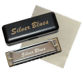 Silver Blues C - harmonijka ustna