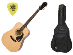 Epiphone DR-100 NA - gitara akustyczna + AKCESORIA SET 2