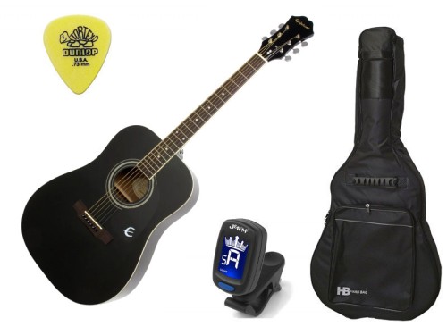Epiphone DR-100 EB - gitara akustyczna + AKCESORIA SET 1