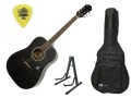 Epiphone DR-100 EB - gitara akustyczna + AKCESORIA SET 3